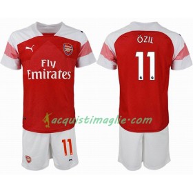 Divisa di Calcio Arsenal OZIL 11 Bambino Prima 2018/2019